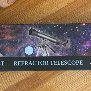 Refractor Telescope - Black
